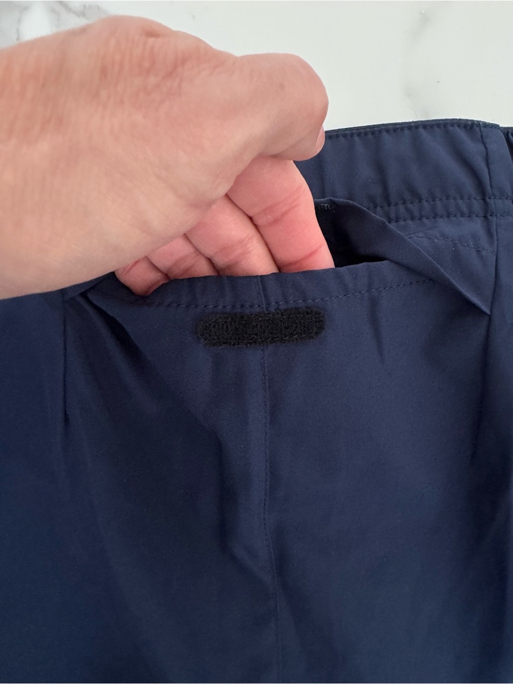 Nike Dri-FIT Navy Running Training Shorts Men’s Medium Athletic Gym Activewear - Picture 7 of 10